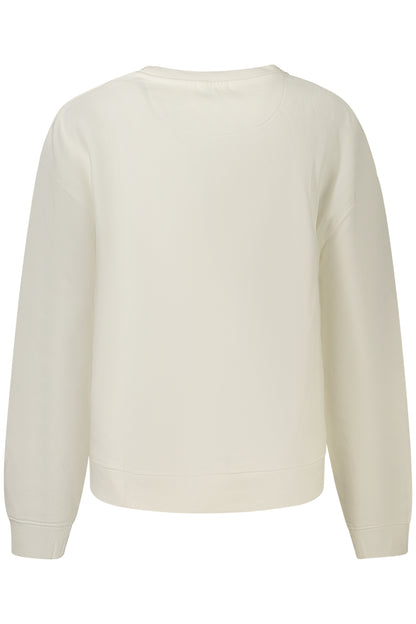 SWEAT-SHIRT BLANC À FERMETURE ÉCLAIR PEPE JEANS POUR FEMME