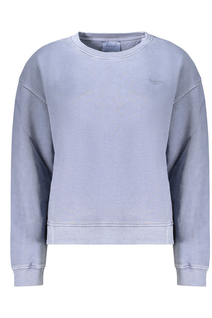 SWEAT-SHIRT BLEU À FERMETURE ÉCLAIR POUR FEMME PEPE JEANS