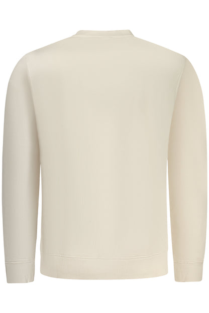 PEPE JEANS MEN'S BEIGE ZIP-UP SWEATSHIRT