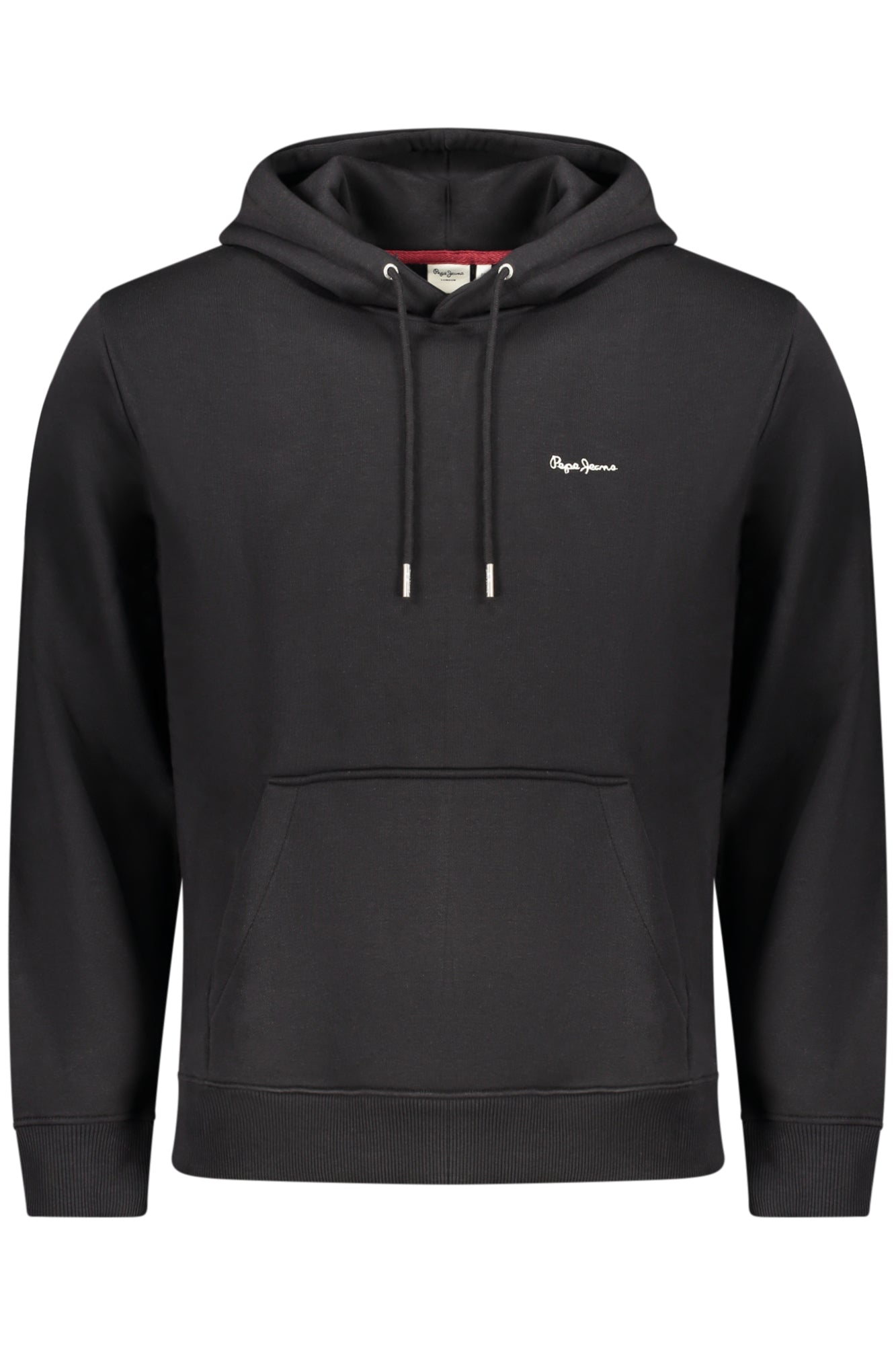 PEPE JEANS MEN'S BLACK ZIP-UP SWEATSHIRT