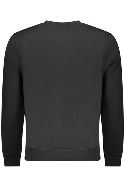 PEPE JEANS MEN'S BLACK ZIP-UP SWEATSHIRT