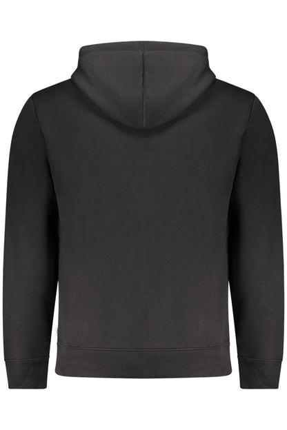 PEPE JEANS MEN'S BLACK ZIP-UP SWEATSHIRT
