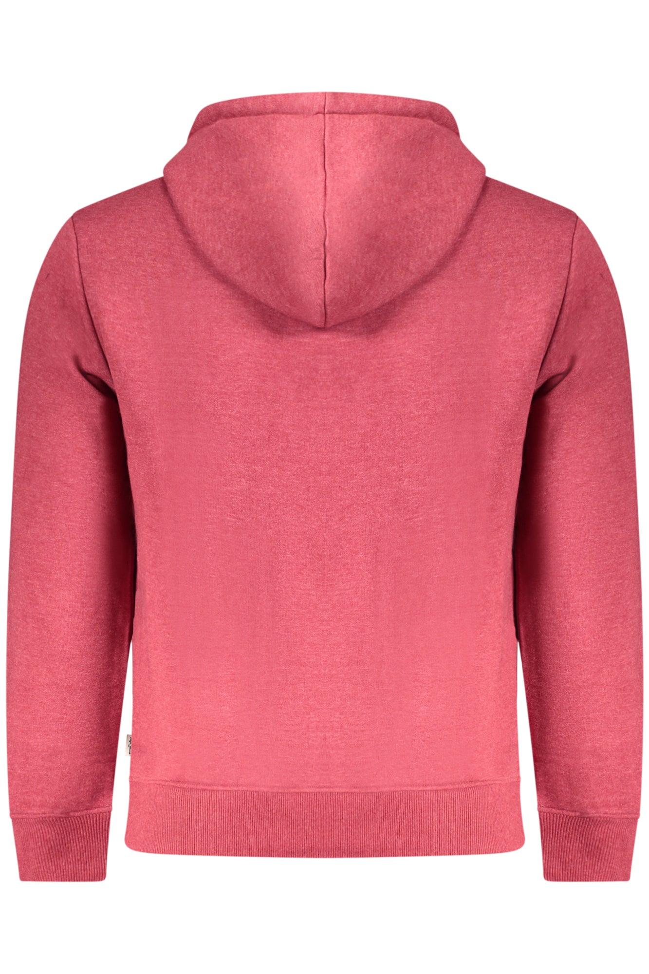 PEPE JEANS MEN'S RED ZIP-UP SWEATSHIRT