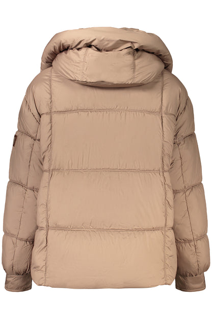 PEPE JEANS WOMEN'S BROWN JACKET
