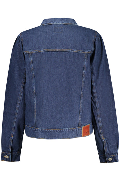 PEPE JEANS WOMEN'S BLUE DENIM JACKET