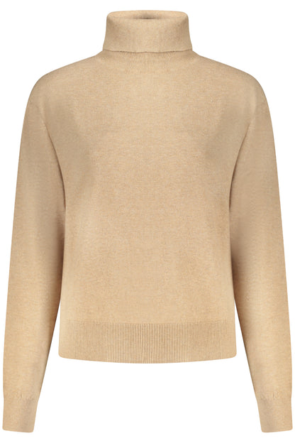 PEPE JEANS WOMEN'S BEIGE SWEATER