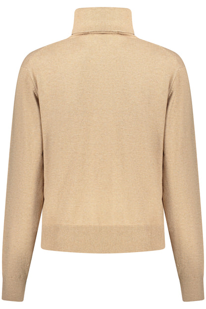 PEPE JEANS WOMEN'S BEIGE SWEATER