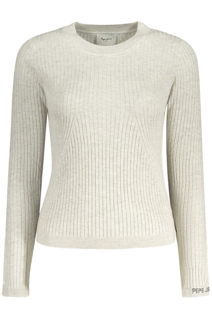 PEPE JEANS WOMEN'S GREY SWEATER