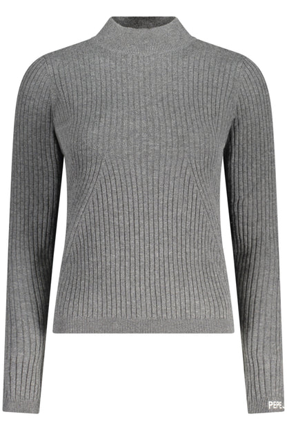 PEPE JEANS WOMEN'S GREY SWEATER