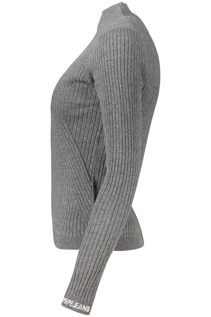 PEPE JEANS WOMEN'S GREY SWEATER