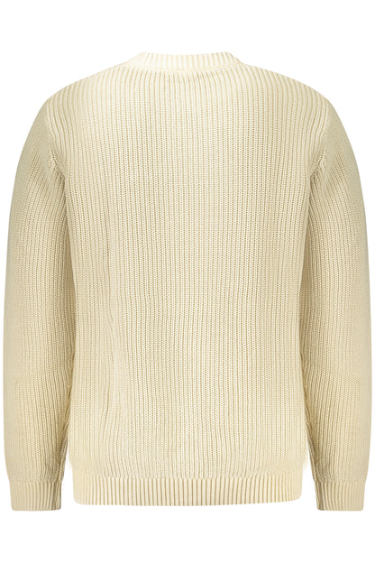 PEPE JEANS MEN'S BEIGE SWEATER