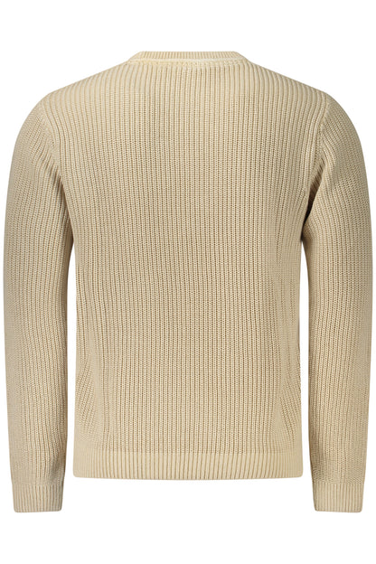 PEPE JEANS MEN'S BEIGE SWEATER