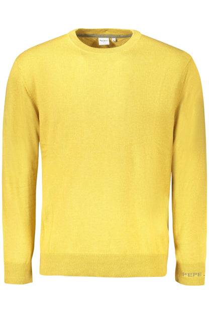 PEPE JEANS MEN'S YELLOW SWEATER