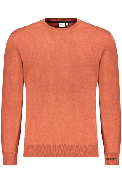 PEPE JEANS MEN'S BROWN SWEATER