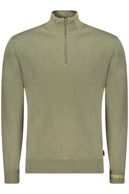 PEPE JEANS MEN'S GREEN SWEATER