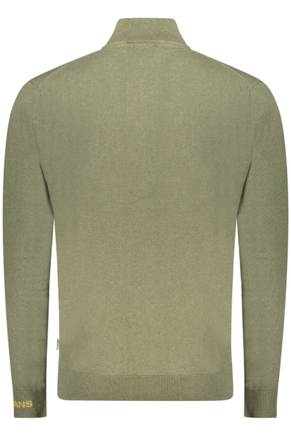 PEPE JEANS MEN'S GREEN SWEATER
