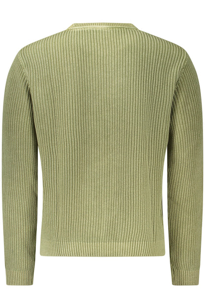 PEPE JEANS MEN'S GREEN SWEATER