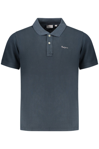 PEPE JEANS MEN'S SHORT-SLEEVE POLO SHIRT, BLUE