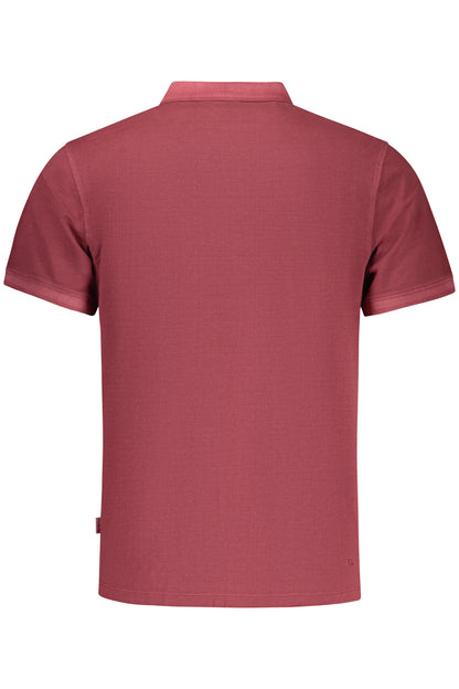 PEPE JEANS MEN'S SHORT-SLEEVED POLO SHIRT, RED