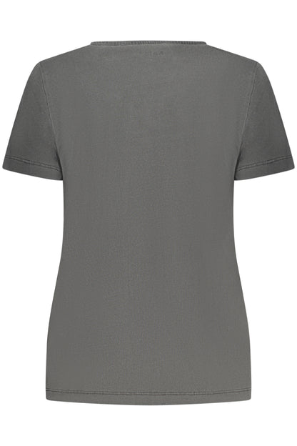 PEPE JEANS WOMEN'S SHORT-SLEEVE T-SHIRT BLACK