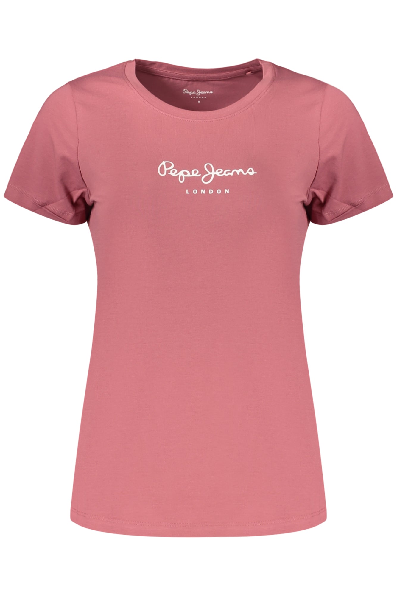PEPE JEANS WOMEN'S PINK SHORT-SLEEVE T-SHIRT