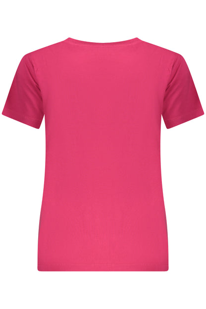 PEPE JEANS WOMEN'S SHORT-SLEEVED T-SHIRT, RED