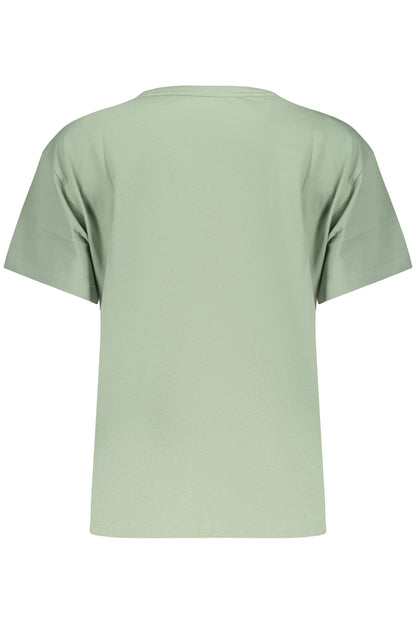 PEPE JEANS WOMEN'S SHORT-SLEEVED T-SHIRT, GREEN