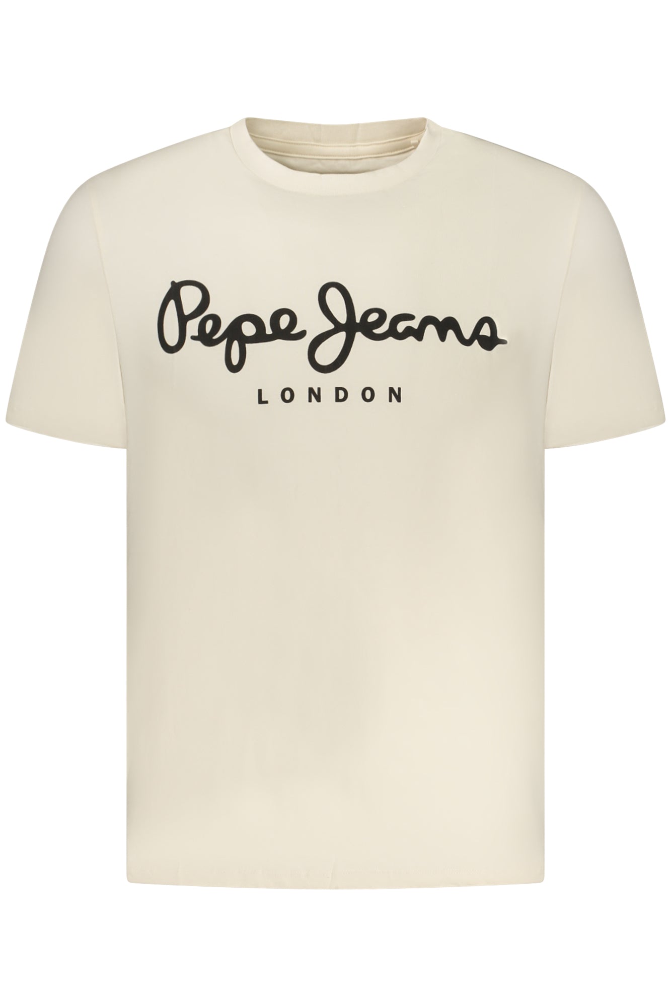 PEPE JEANS MEN'S SHORT-SLEEVE T-SHIRT, BEIGE