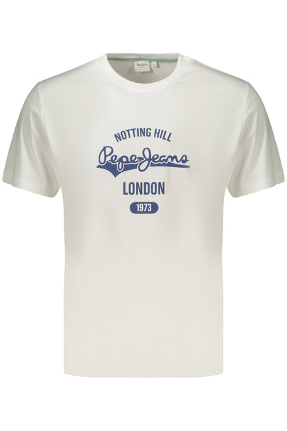 PEPE JEANS MEN'S SHORT-SLEEVED T-SHIRT WHITE