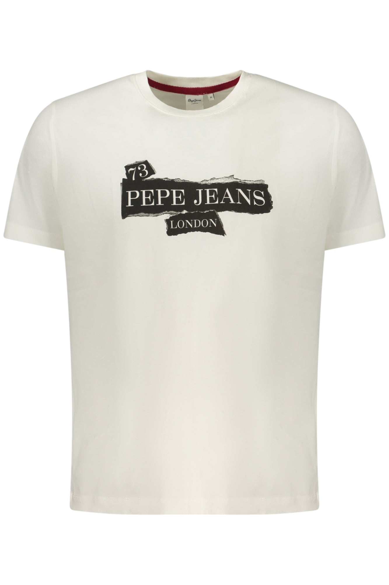 PEPE JEANS MEN'S SHORT-SLEEVED T-SHIRT WHITE