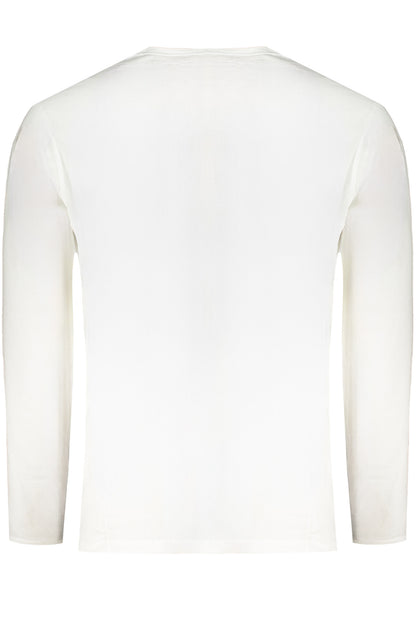 PEPE JEANS MEN'S LONG-SLEEVED T-SHIRT WHITE