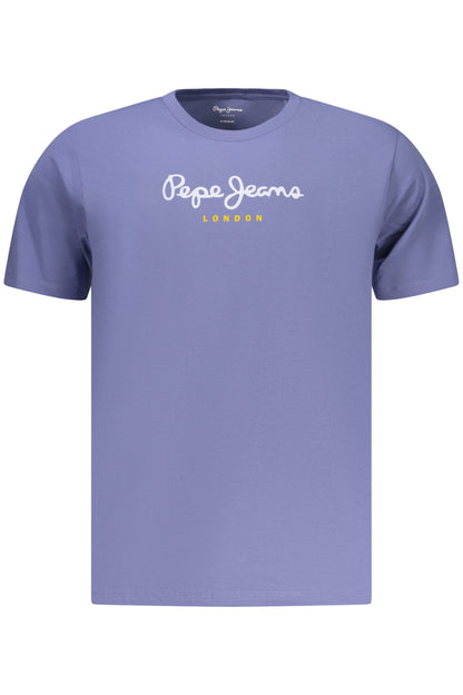 PEPE JEANS MEN'S SHORT-SLEEVED T-SHIRT, BLUE