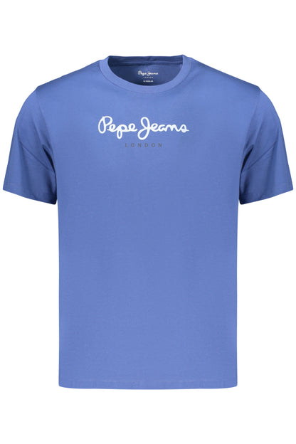 PEPE JEANS MEN'S SHORT-SLEEVED T-SHIRT, BLUE