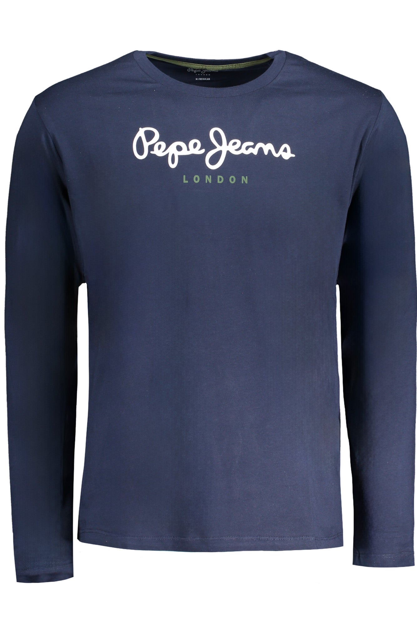 PEPE JEANS MEN'S LONG-SLEEVED T-SHIRT, BLUE