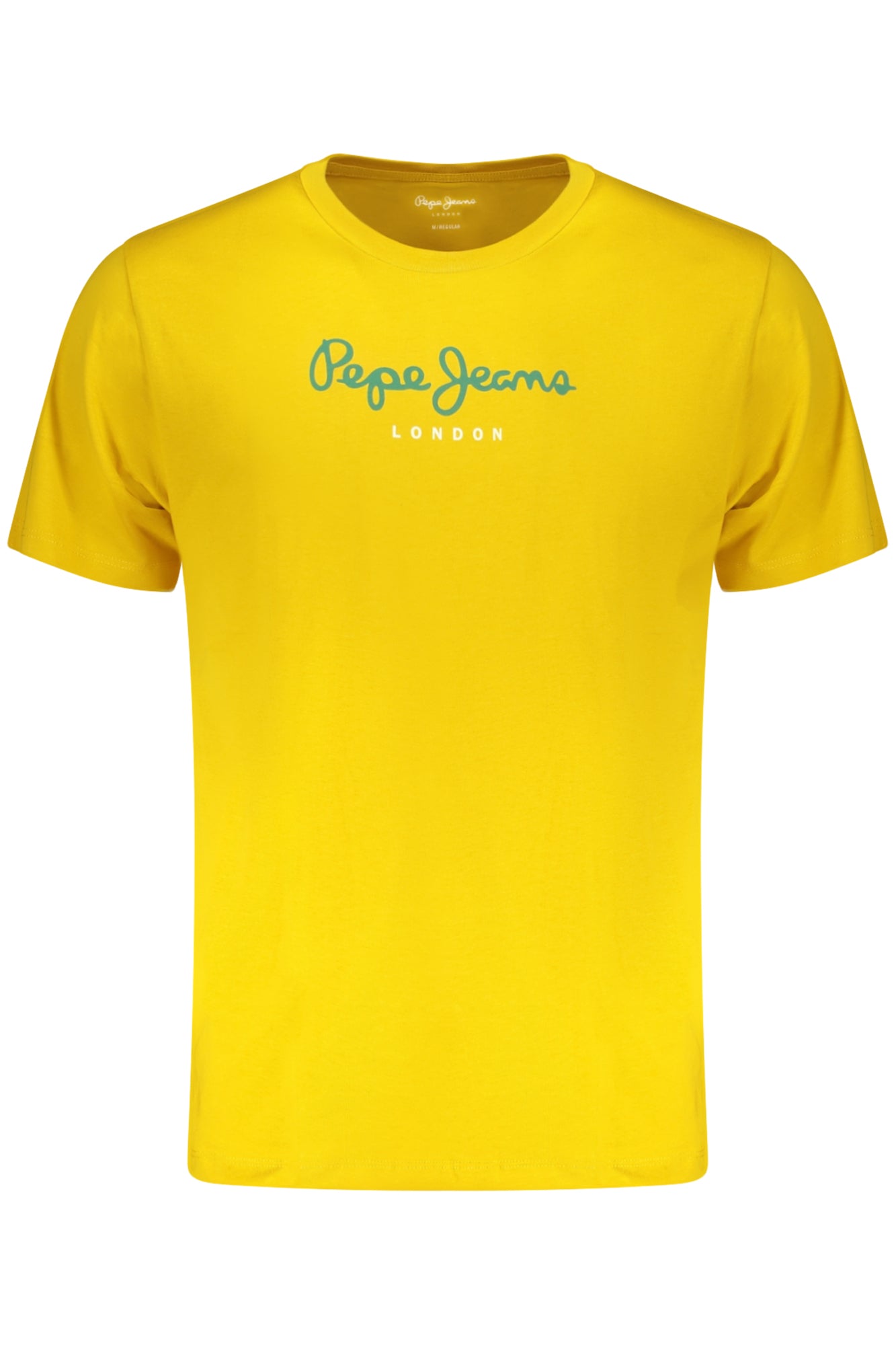 PEPE JEANS MEN'S SHORT-SLEEVED T-SHIRT YELLOW