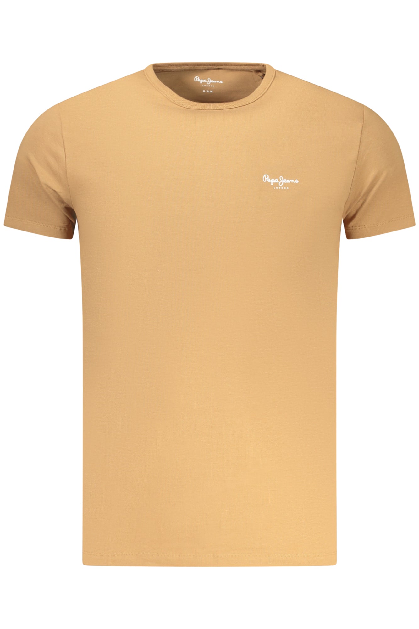 PEPE JEANS MEN'S SHORT-SLEEVE T-SHIRT, BROWN