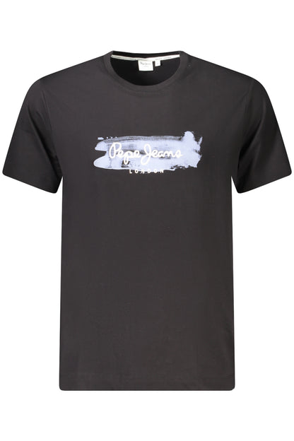 PEPE JEANS SHORT SLEEVE T-SHIRT MEN BLACK