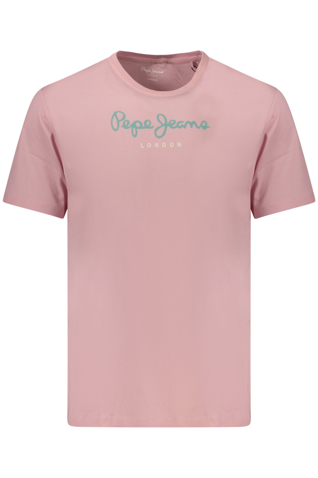 PEPE JEANS MEN'S PINK SHORT-SLEEVE T-SHIRT