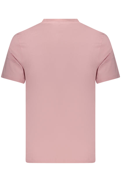 PEPE JEANS MEN'S PINK SHORT-SLEEVE T-SHIRT