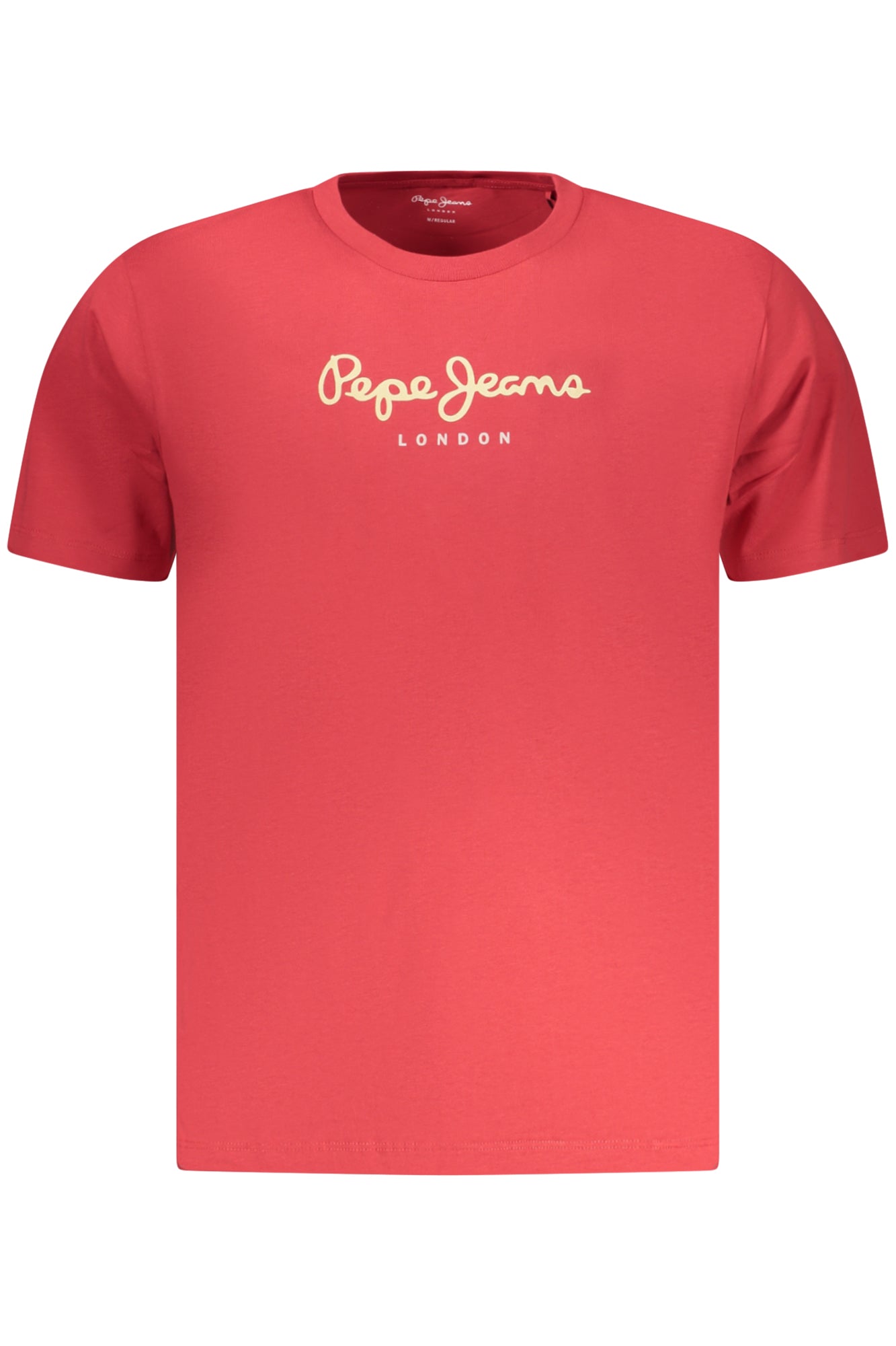 PEPE JEANS MEN'S SHORT-SLEEVED T-SHIRT, RED