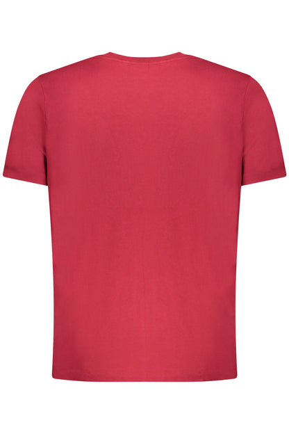 PEPE JEANS MEN'S SHORT-SLEEVED T-SHIRT, RED