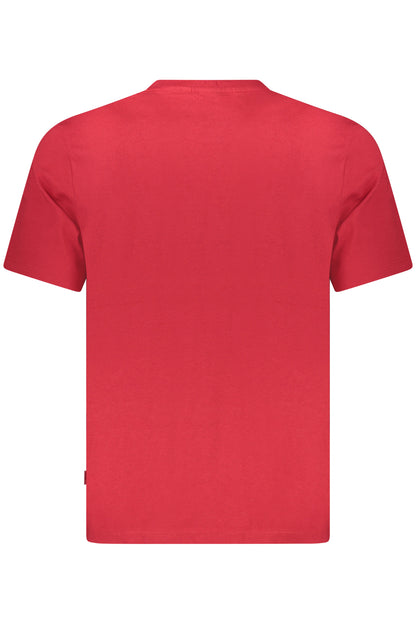 PEPE JEANS MEN'S SHORT-SLEEVED T-SHIRT, RED