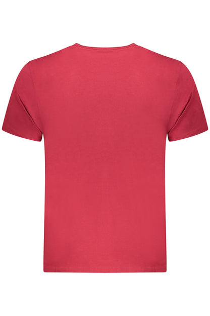 PEPE JEANS MEN'S SHORT-SLEEVED T-SHIRT, RED