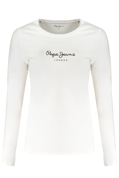 PEPE JEANS WOMEN'S LONG SLEEVE T-SHIRT WHITE