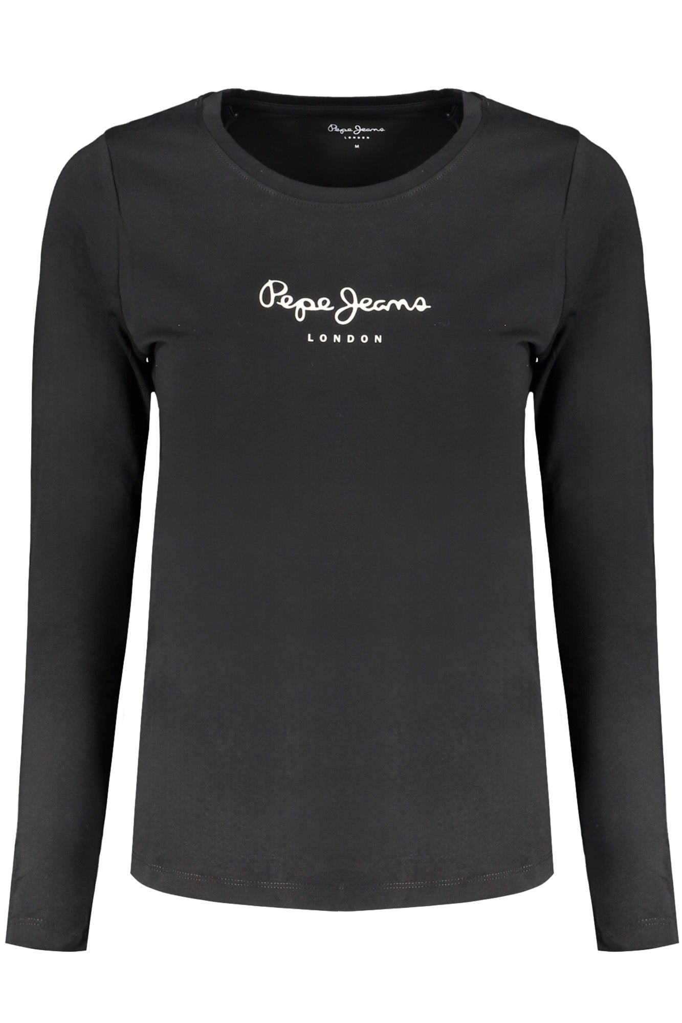 PEPE JEANS WOMEN'S LONG SLEEVE T-SHIRT BLACK