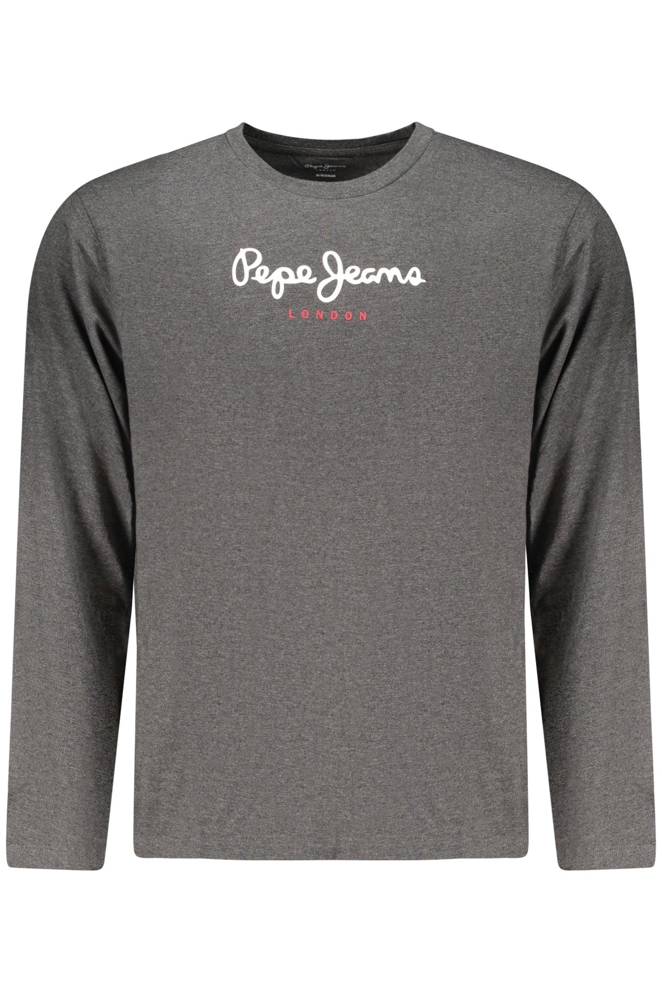 PEPE JEANS MEN'S LONG-SLEEVED T-SHIRT, GREY