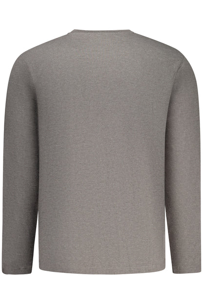 PEPE JEANS MEN'S LONG-SLEEVED T-SHIRT, GREY