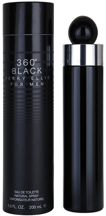 Perry Ellis 360° Black For Men eau de toilette homme 200 ml