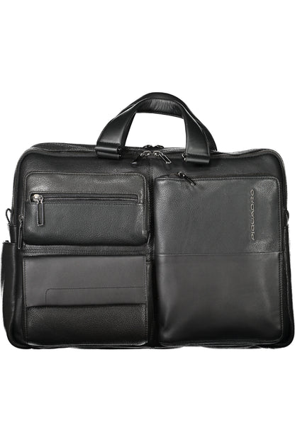 PIQUADRO MEN'S BRIEFCASE BLACK