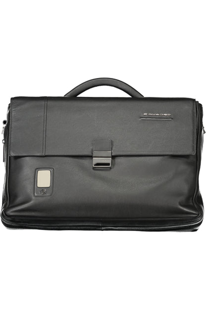 PIQUADRO MEN'S BRIEFCASE BLACK